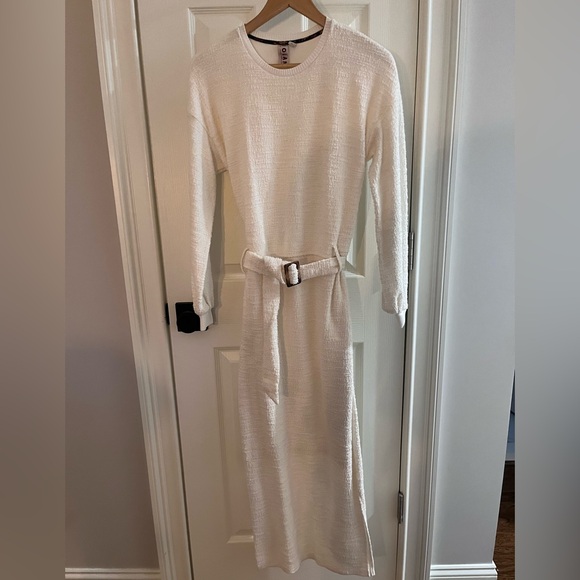 Dolan Jacqueline belted ivory maxi dress - Picture 2 of 5
